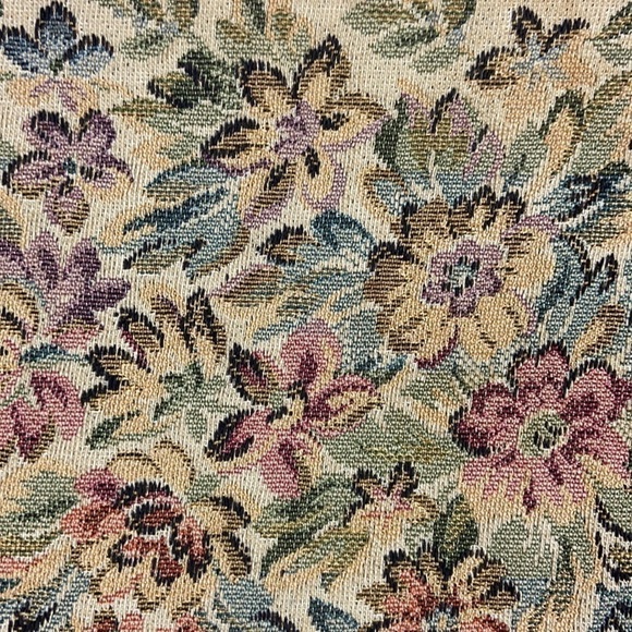 VINTAGE Tapestry Needlepoint Chained Mini Clutch - Picture 6 of 14